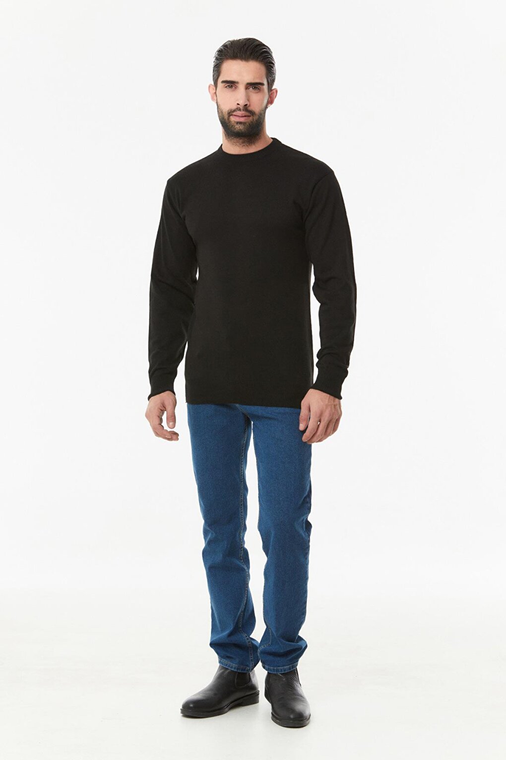 Crew Neck Knitwear Sweater