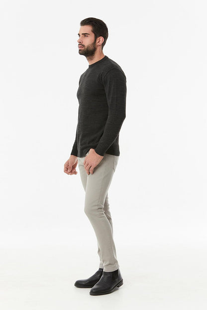 Crew Neck Knitwear Sweater