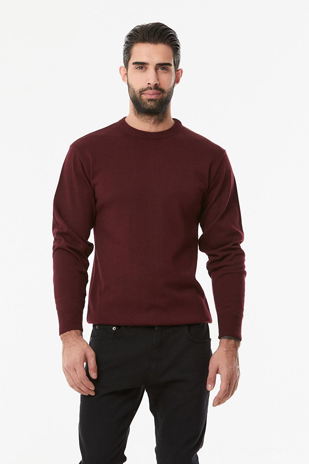 Crew Neck Knitwear Sweater