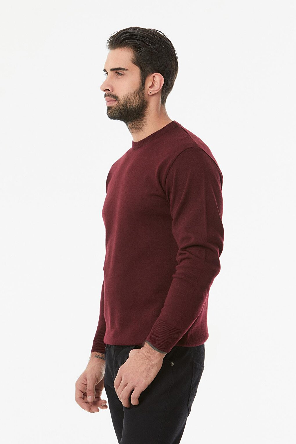 Crew Neck Knitwear Sweater