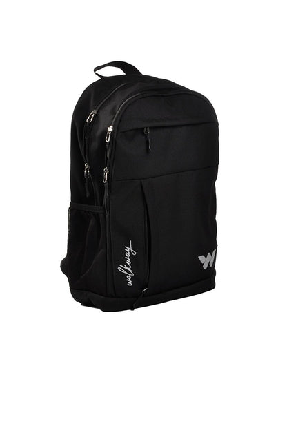 Combat Black Unisex School Bag