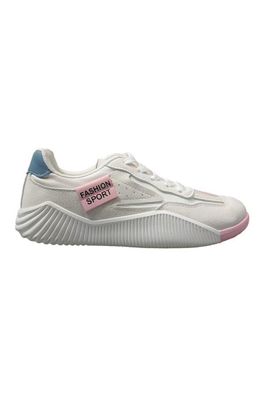 Women's White-blue Sneakers