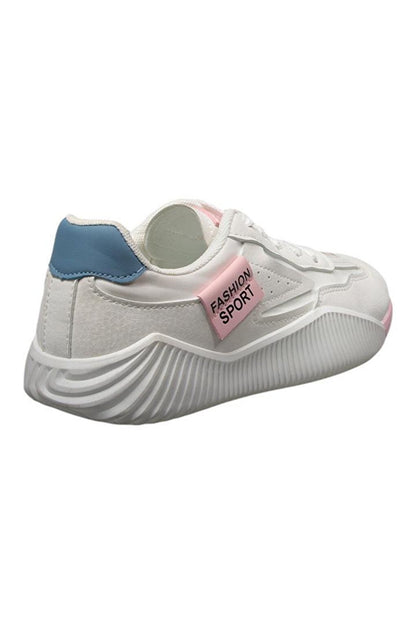 Women's White-blue Sneakers