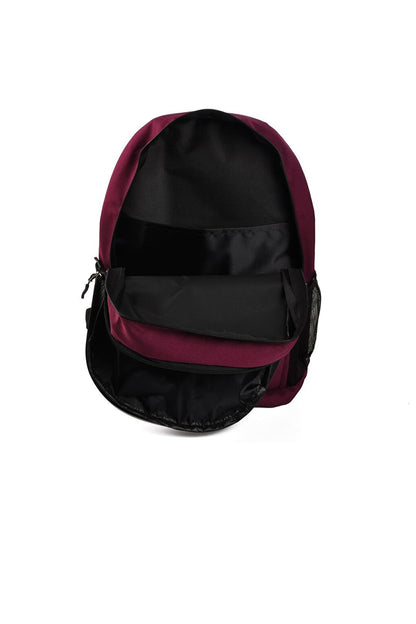 Combat Burgundy Unisex School Bag