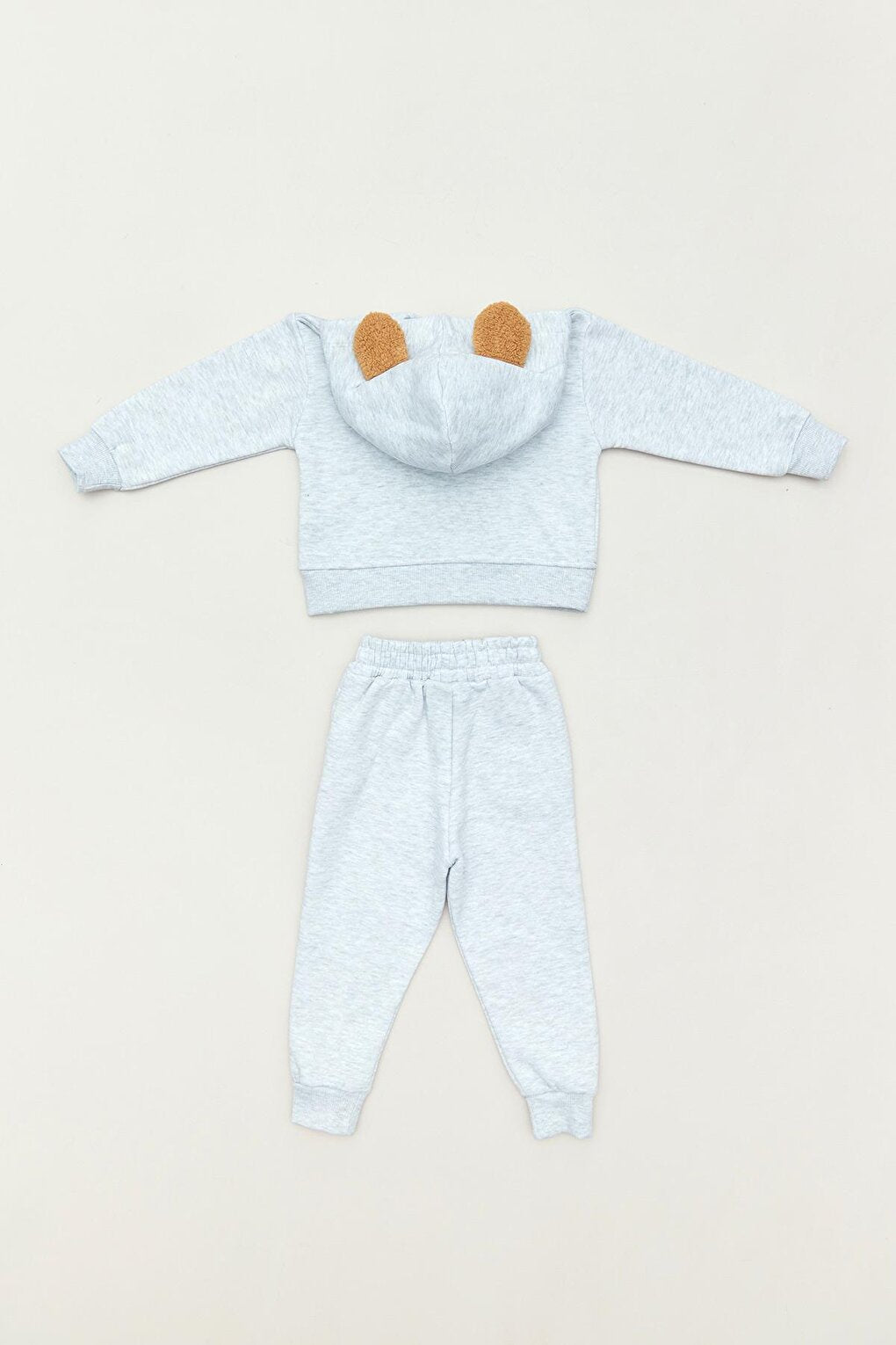 Embroidered Sweatshirt Boys' Tracksuit Set