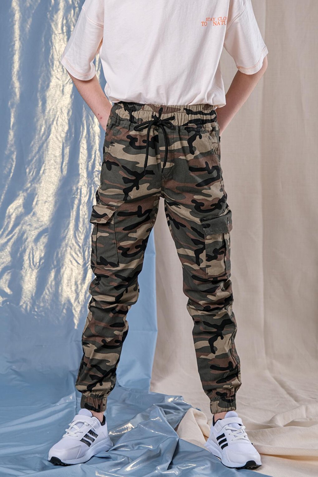 Boy's Camouflage Cargo Pants