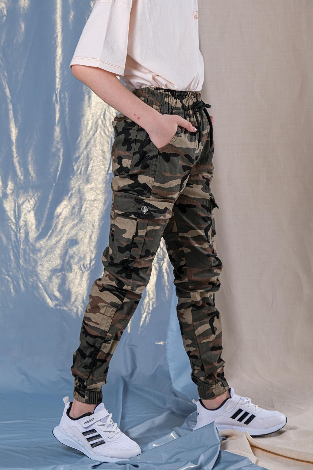 Boy's Camouflage Cargo Pants