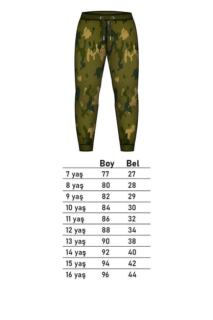 Boy's Camouflage Cargo Pants