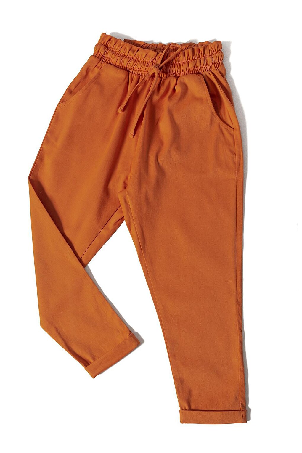 Girls' Carrot Trousers Gabardine Fabric 8-14 Years Old