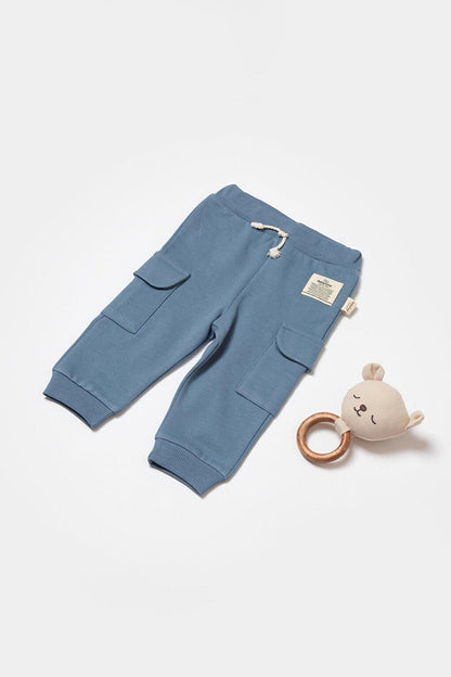 Baby Cargo Pocket Sweatpants Trousers