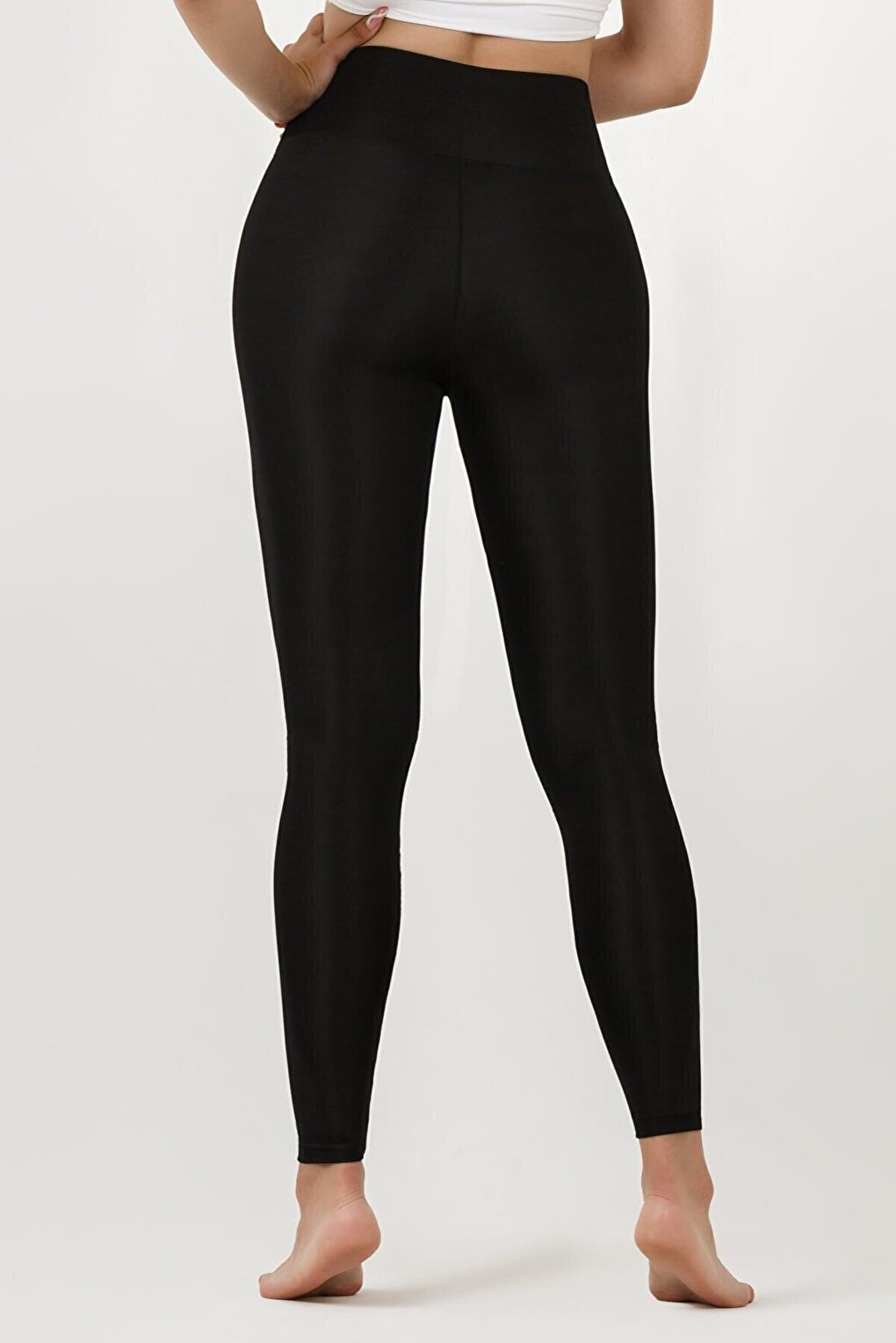 High Waist Slimming Shiny Disco Tights