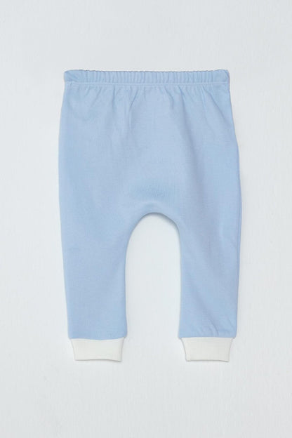 Bear Printed Elastic Baby Boy Sweatpants