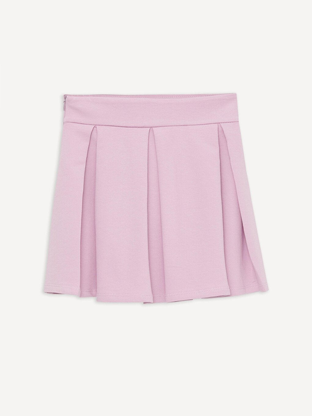 Girl's Pleated Zipper Skirt