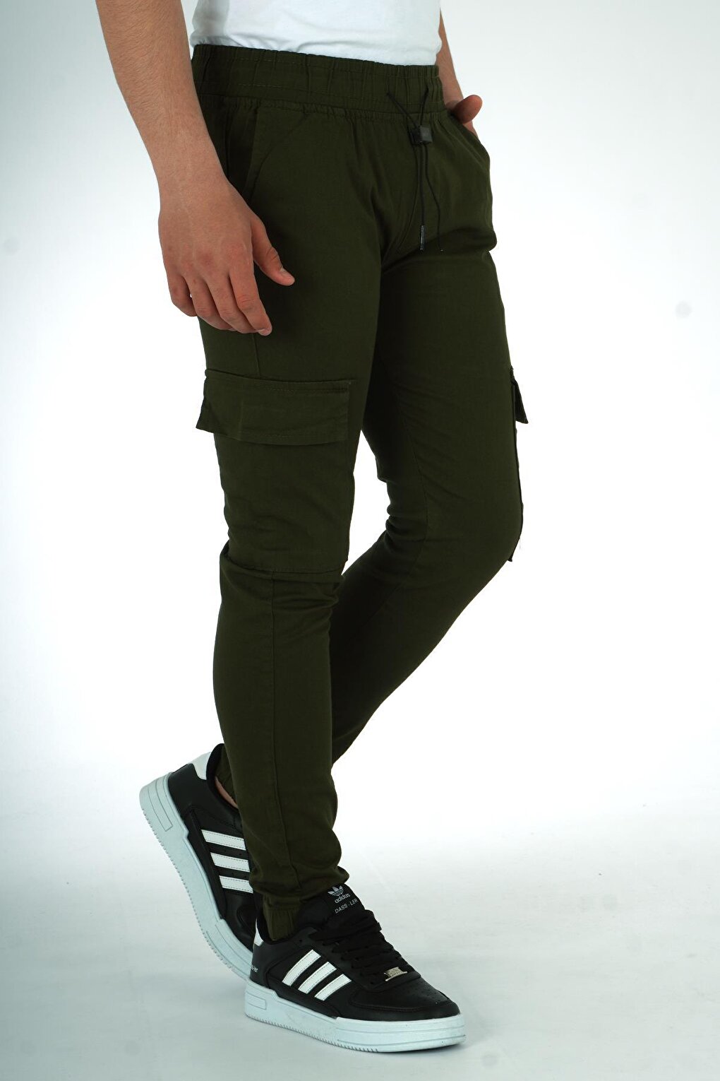 Boy's Elastic Cargo Pants Fit Canvas2-15 Years