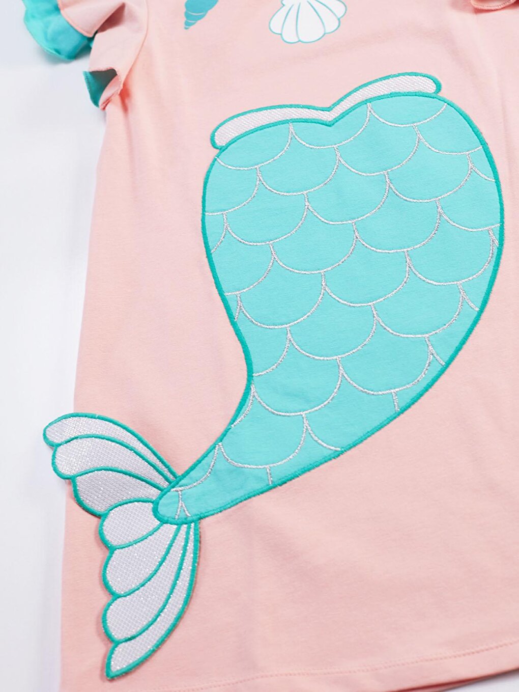 Mermaid Pink Girls Dress