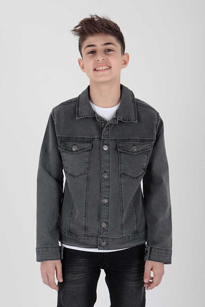 Boy's Jean Jacket Casual Fashionable Ak22145123