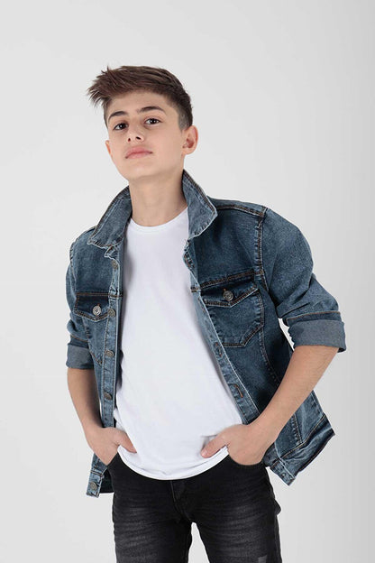 Boy's Jean Jacket Casual Fashionable Ak22145123