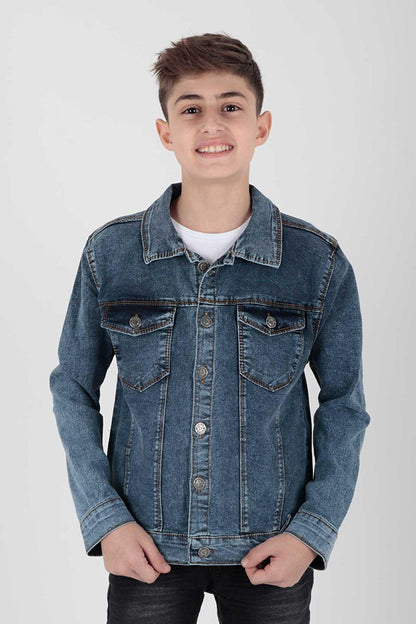 Boy's Jean Jacket Casual Fashionable Ak22145123