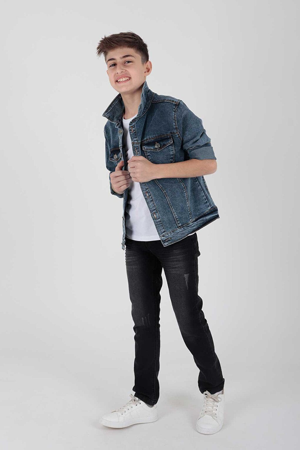 Boy's Jean Jacket Casual Fashionable Ak22145123