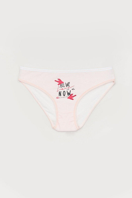 Printed High Waist Panties