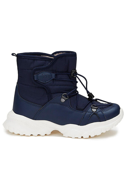 Silver Daily Elastic Boys Snow Boots 941.22K.236