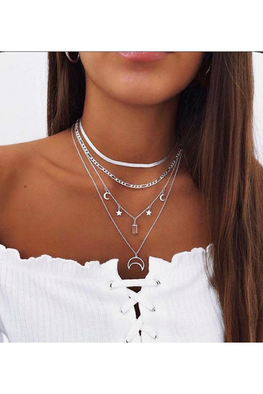 4 Chain Necklace