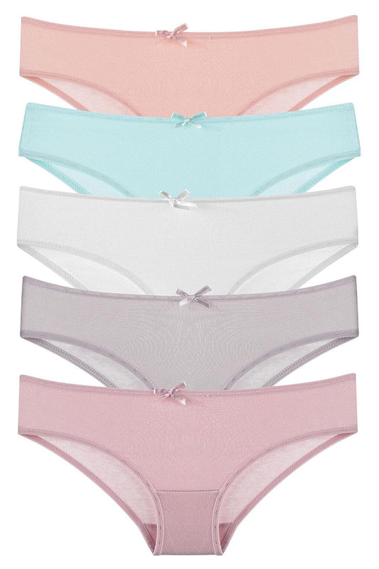 Girl's Panties 5 Pack Lycra