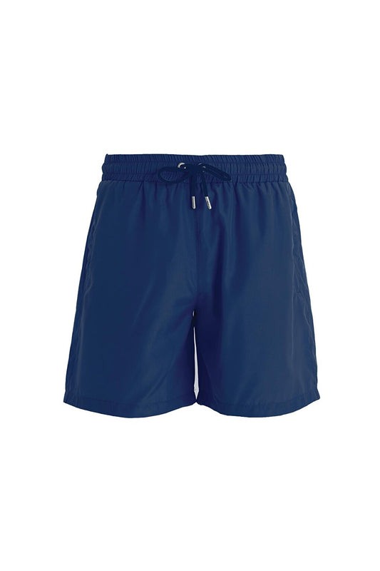 Men's Pool Swim Shorts Plain Fayard S142 Dark Navy Blue