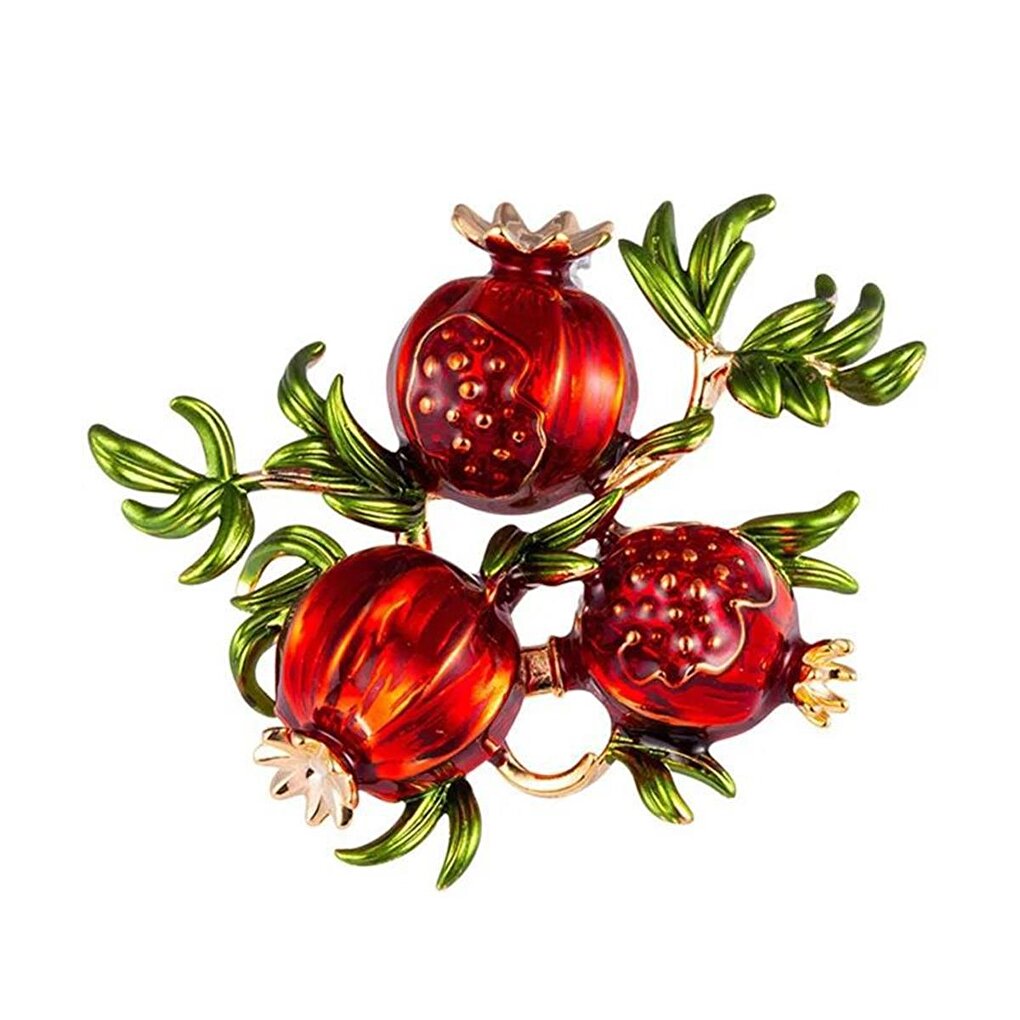 Pomegranate Abundance Brooch