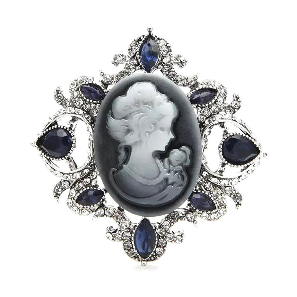 Lady Cameo Brooch