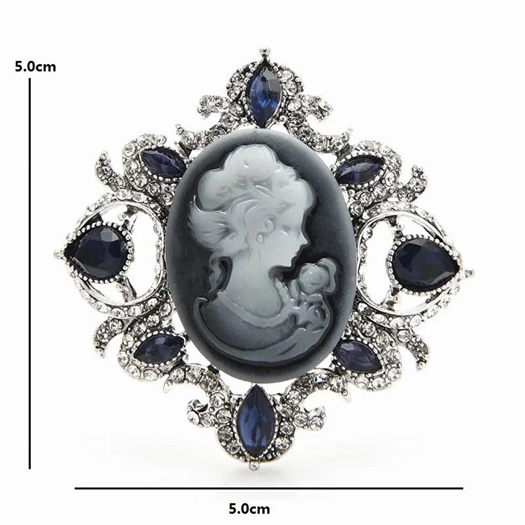 Lady Cameo Brooch