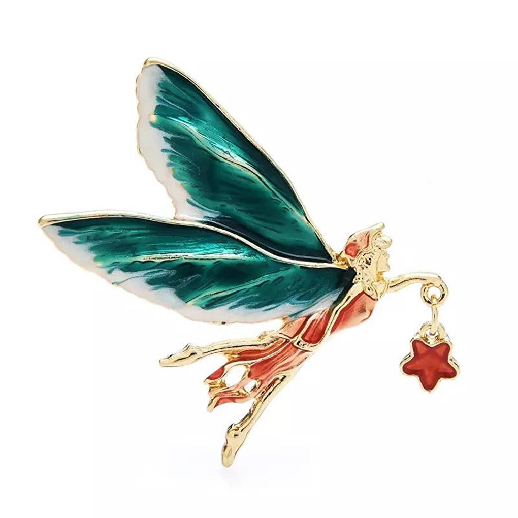 Winged Angel Brooch