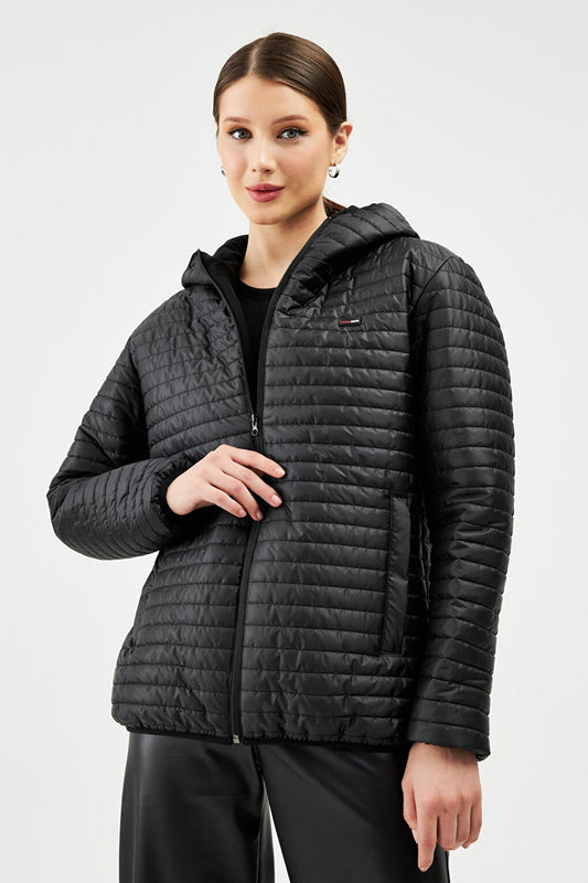 Women's Fleece Water and Wind Resistant Coat BM-101