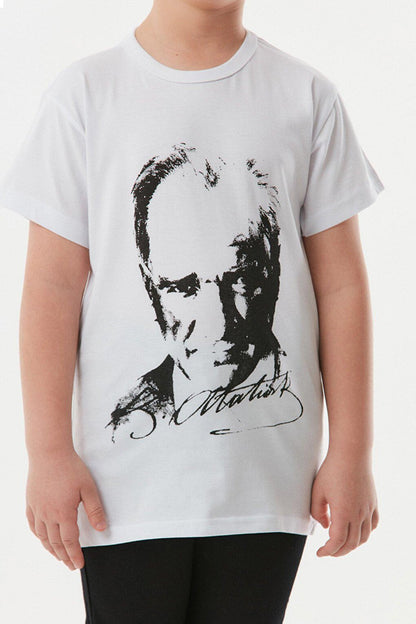 Ataturk Printed Unisex Children's T-Shirt