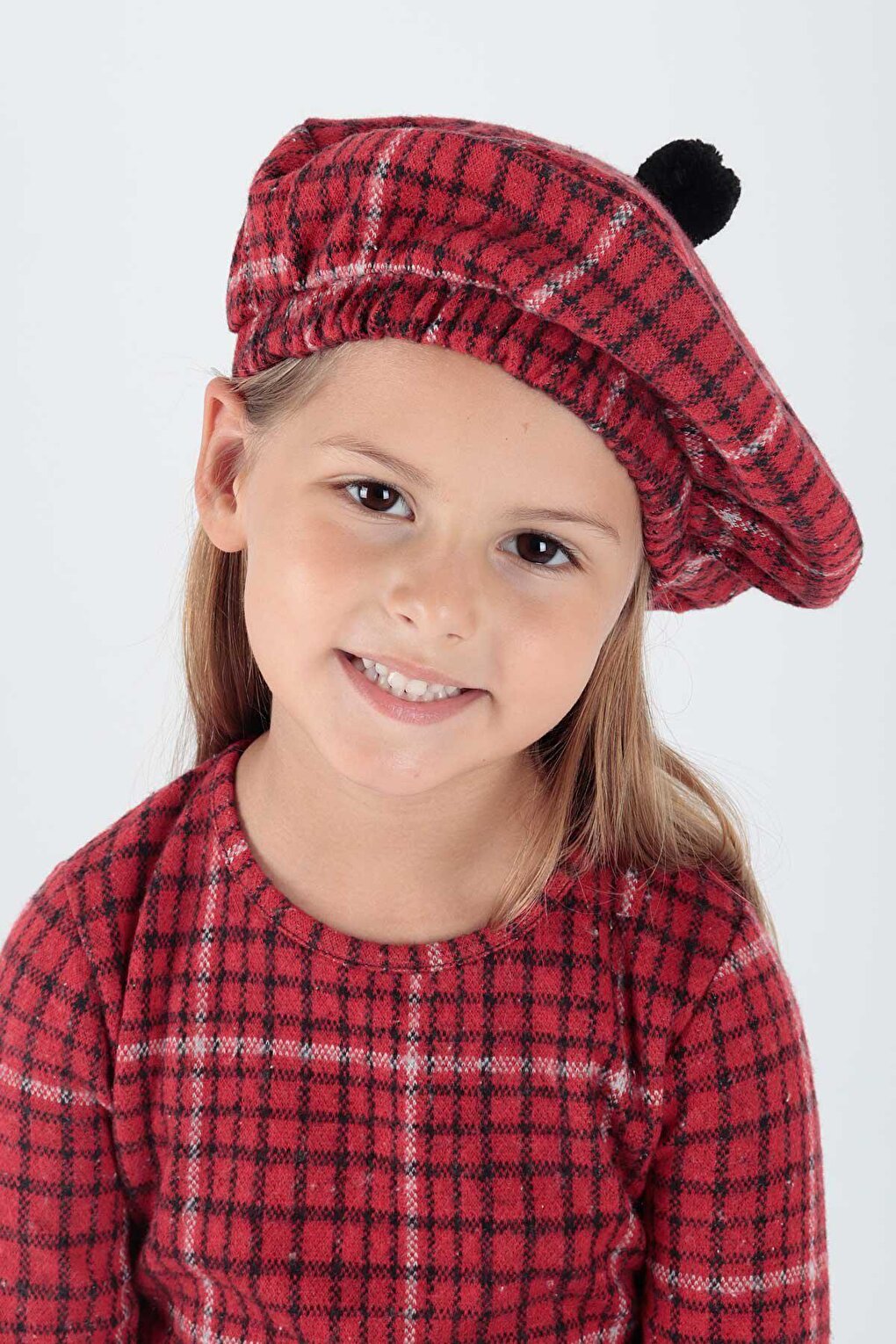 Girl's Hat and Flounce Trend Dress Ak2200