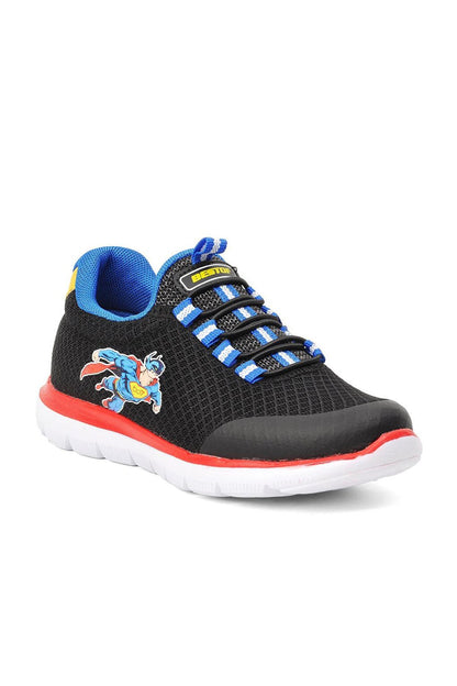 Black-Sax Mesh Boy's Sneaker Bst-B85-F