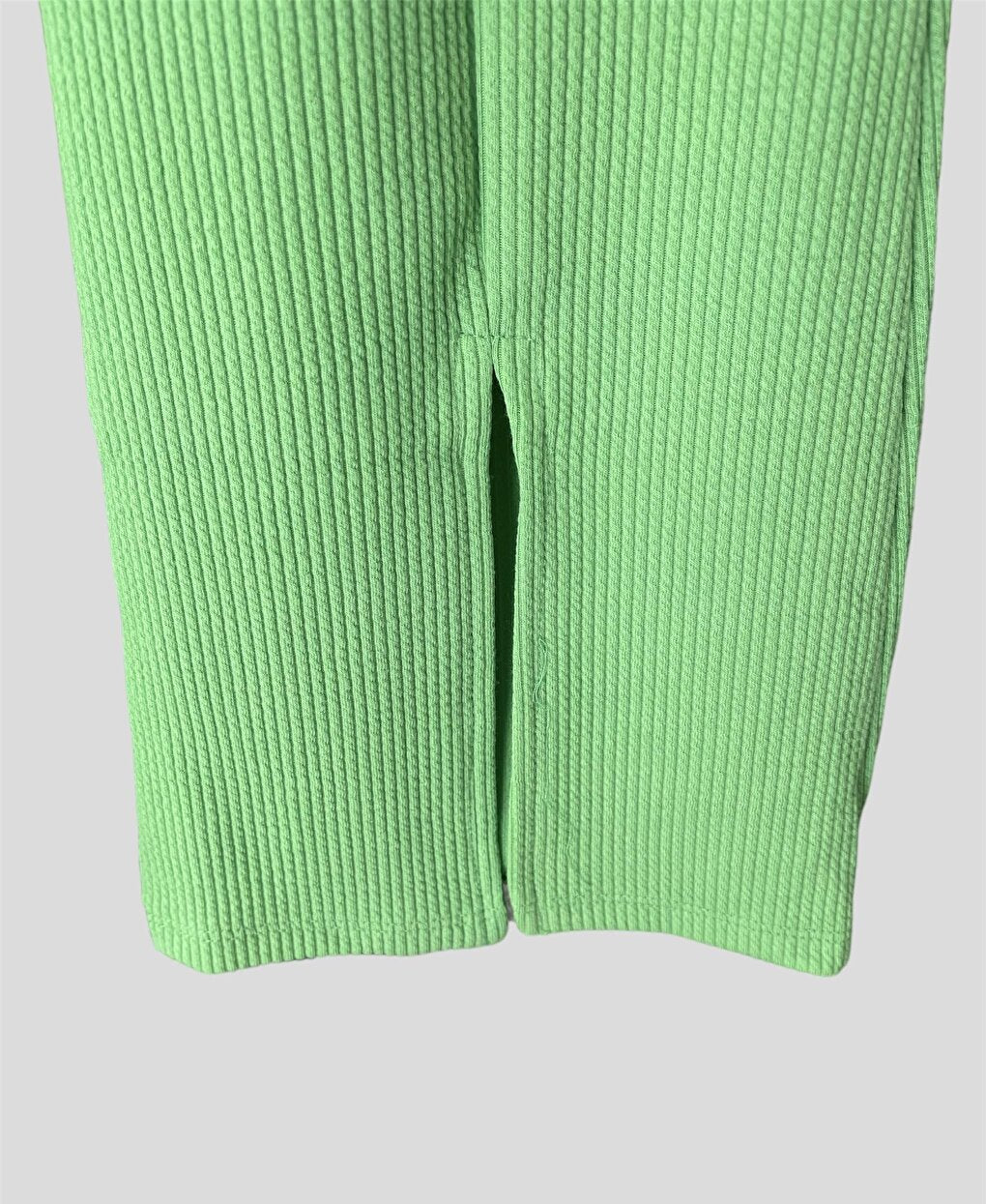 Girl's Slit Comfortable Fabric Trousers