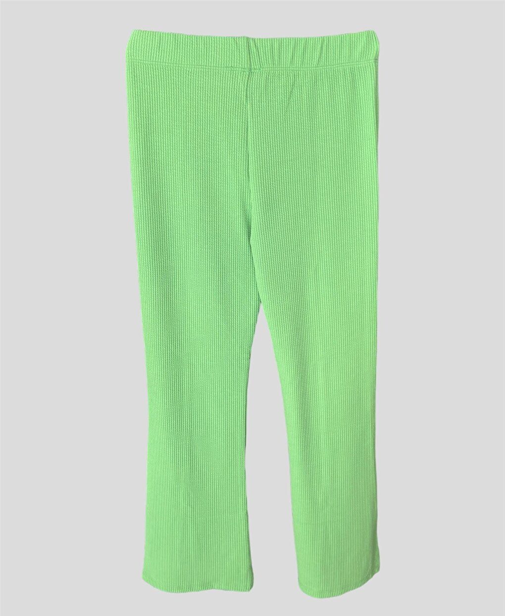 Girl's Slit Comfortable Fabric Trousers