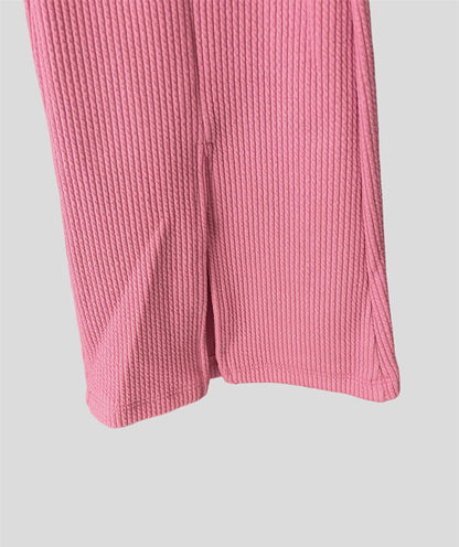 Girl's Slit Comfortable Fabric Trousers