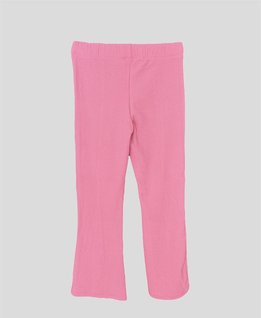 Girl's Slit Comfortable Fabric Trousers