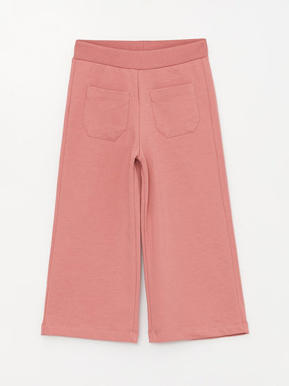 Girls' Comfortable Sweatpants with Front Pockets