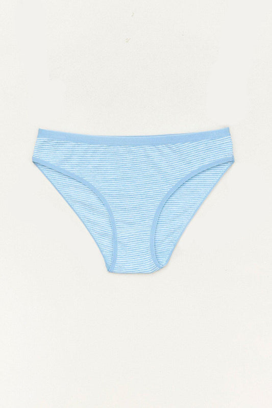 Striped High Waist Panties