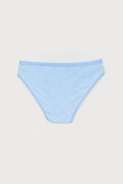 Striped High Waist Panties