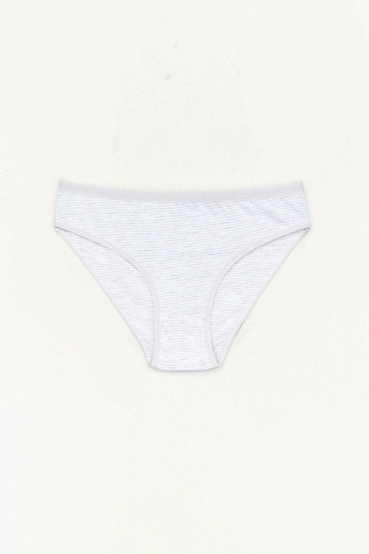 Striped High Waist Panties