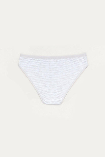 Striped High Waist Panties