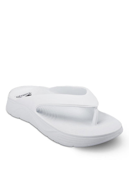 OLAVI Men's Slippers White