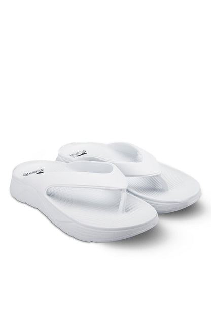 OLAVI Men's Slippers White