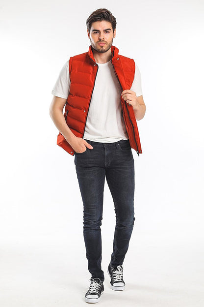 ZULA Men's Vest Orange