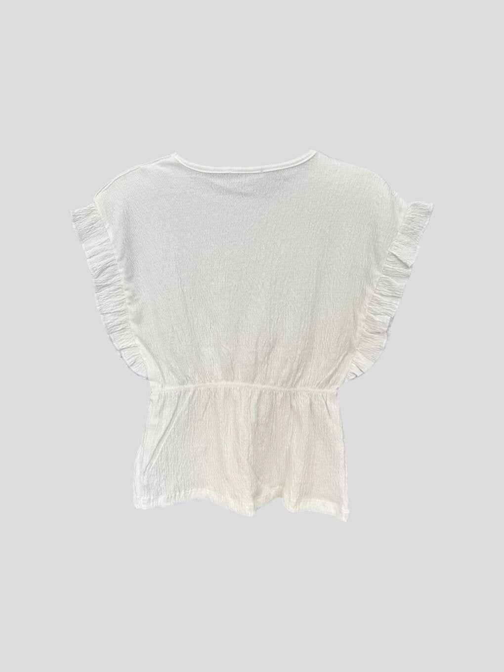 Girl's Ruffled Twist Blouse