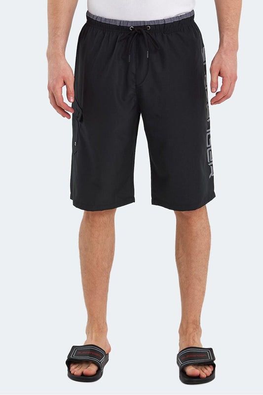 RUNIST Men's Capri Black